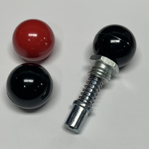 Steel Plunger w/ Round Handle - Steel Barrel: K-200TP