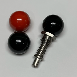 Stainless Steel Plunger w/ Round Handle & Barrel: K-100SS